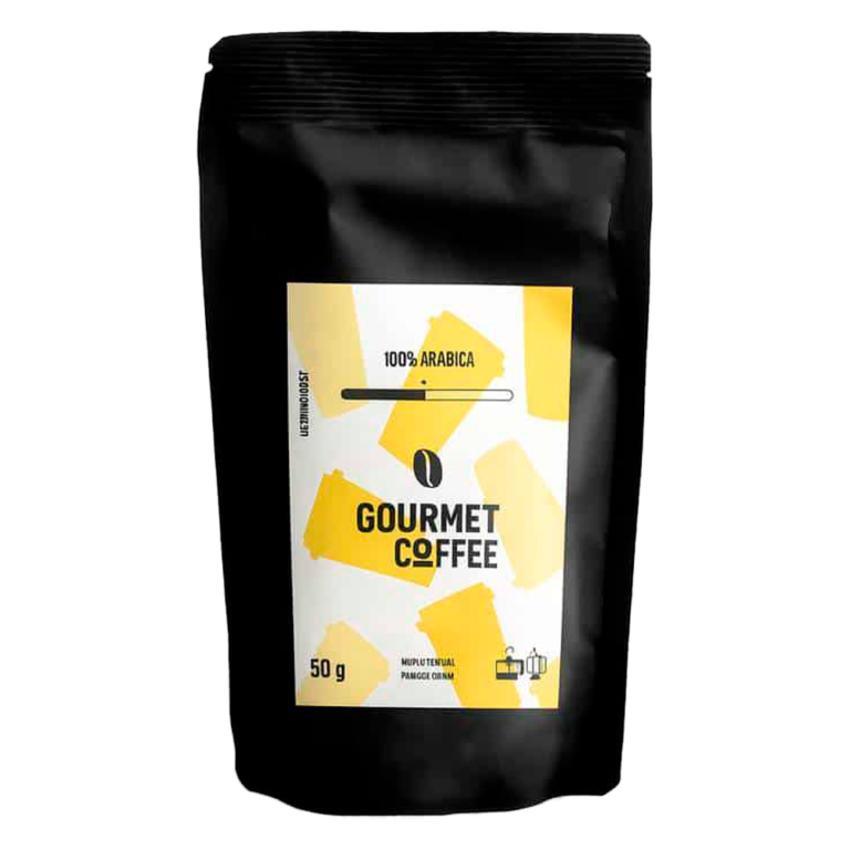 Gourmet Coffee omalla etiketillä 50g